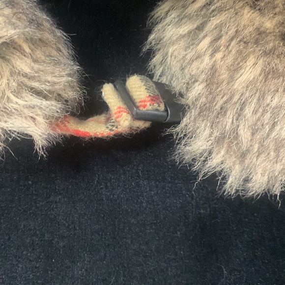 Lids Winter Trappers Tan Plaid Hat Cap Woman's One Size Faux Fur Lined - Picture 3 of 11